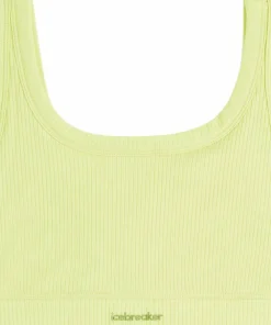 Hot Icebreaker Women's Merino Rib Lotus Bra Citrine