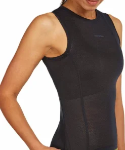 Discount Icebreaker Women's Merino 75 Cool-Lite Featherlight Tank Black