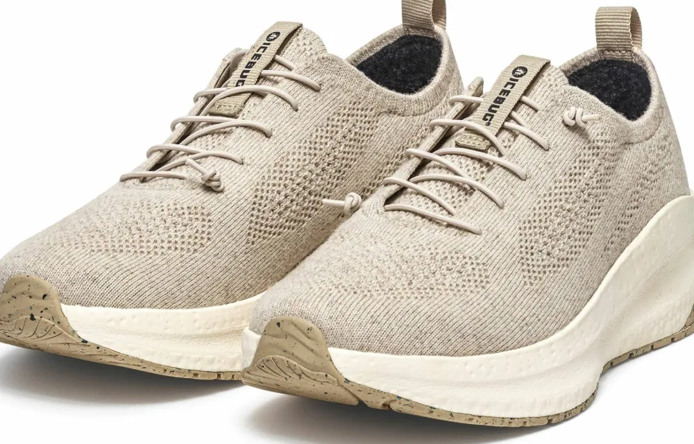 New Icebug Men's Aura Rewool RB9X Melangesand
