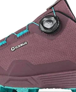 Online Icebug Women's Rover RB9X Gore-Tex Dust Plum/Mint