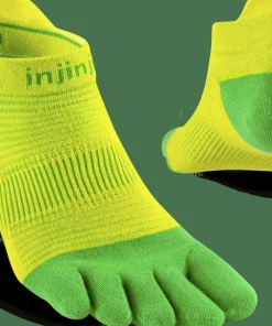 Online Injinji Men's Run Lightweight No-Show Clover