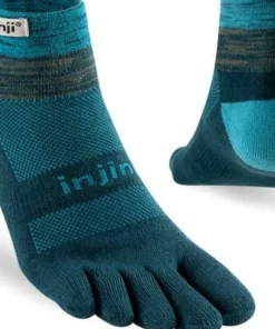 Injinji Men's Trail Midweight Mini Crew Midnight