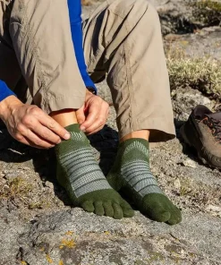 Best Injinji Outdoor Midweight Mini-Crew Wool Forest