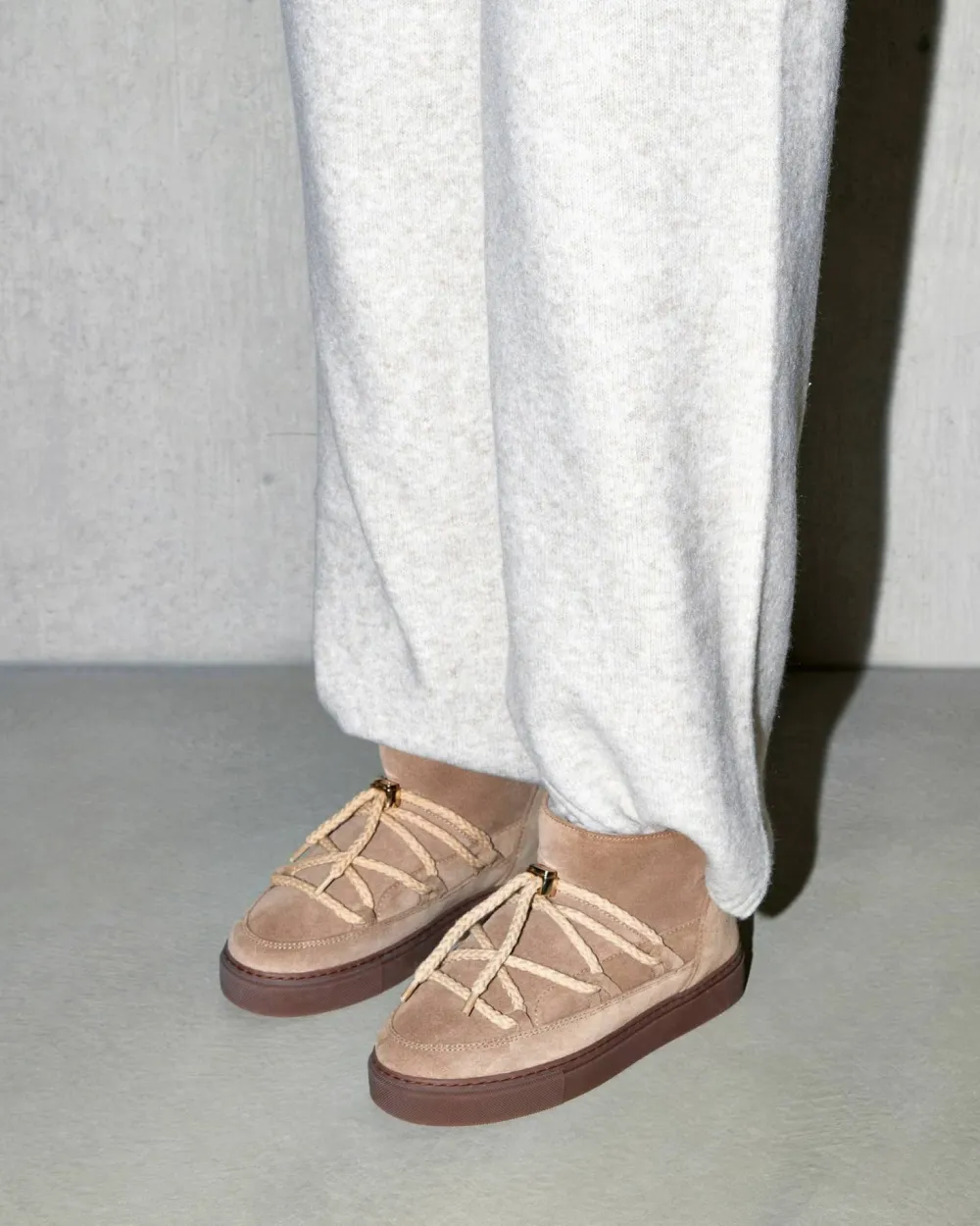 Discount Inuikii Women's Classic Sneaker Low Beige