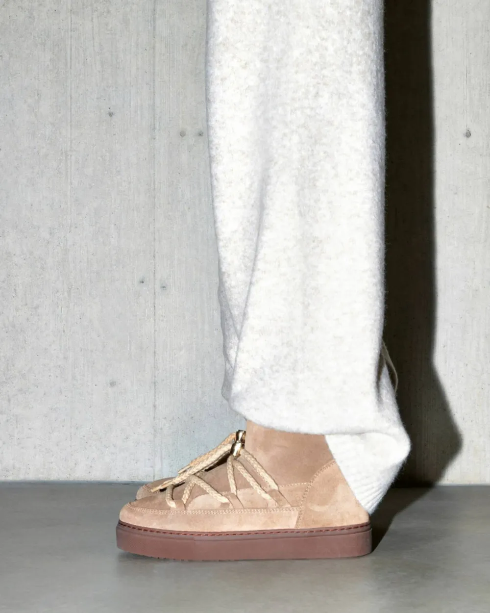 Discount Inuikii Women's Classic Sneaker Low Beige