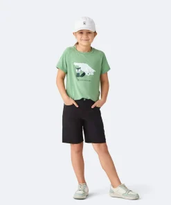 Hot Isbjörn of Sweden Kids’ Fox All Mountain Shorts Black