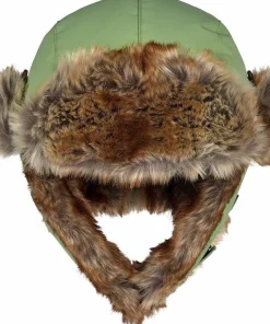 Hot Isbjörn of Sweden Kids' Squirrel Winter Cap Pistachio