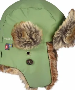 Hot Isbjörn of Sweden Kids' Squirrel Winter Cap Pistachio