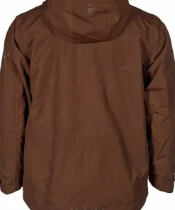 Online Isbjörn of Sweden Teens' Tripod Hardshell Jacket Chocolate