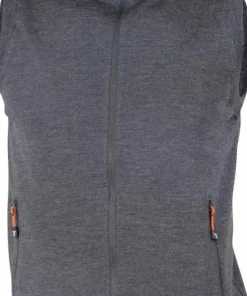 Best Ivanhoe Men's York Vest Windbreaker Graphite Marl