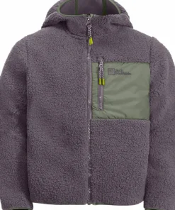 Hot Jack Wolfskin Kids' Ice Curl Hood Jacket Wild Blossom