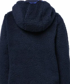 Best Jack Wolfskin Kids' Ice Curl Hood Jacket Night Blue/Night Blue