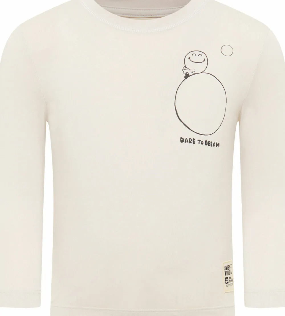 New Jack Wolfskin Kids' Smileyworld Longsleeve Bone