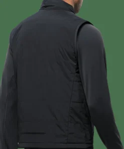 Online Jack Wolfskin Men's Bike Commute Insulated Vest Phantom