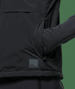 Online Jack Wolfskin Men's Bike Commute Insulated Vest Phantom