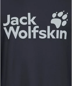 Sale Jack Wolfskin Men's Brand T Dark Navy