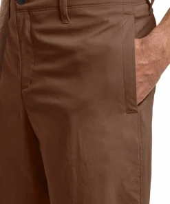 Clearance Jack Wolfskin Men's Desert Shorts Dark Rust