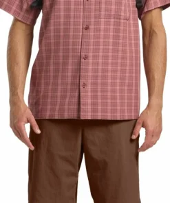 Clearance Jack Wolfskin Men's Desert Shorts Dark Rust