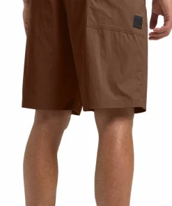 Clearance Jack Wolfskin Men's Desert Shorts Dark Rust