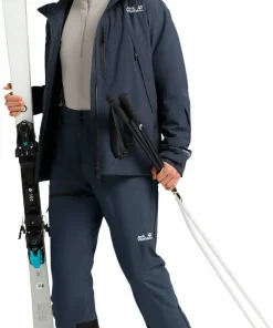 New Jack Wolfskin Men's Flowline Pro 2l Ins Pants Midnight Sky