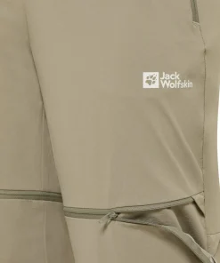 Sale Jack Wolfskin Men's Hikeout Zip Off Pants Stone