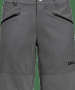 Outlet Jack Wolfskin Men's Hiking Alpine Shorts Slate