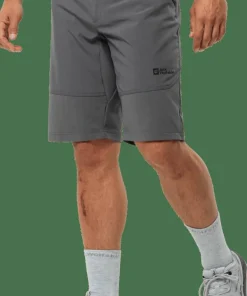 Outlet Jack Wolfskin Men's Hiking Alpine Shorts Slate