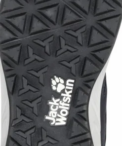 New Jack Wolfskin Men's Woodland 2 Texapore Mid Dark Blue / Red