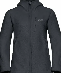 Jack Wolfskin Women's Cradle Mountain Pile Full Zip Phantom