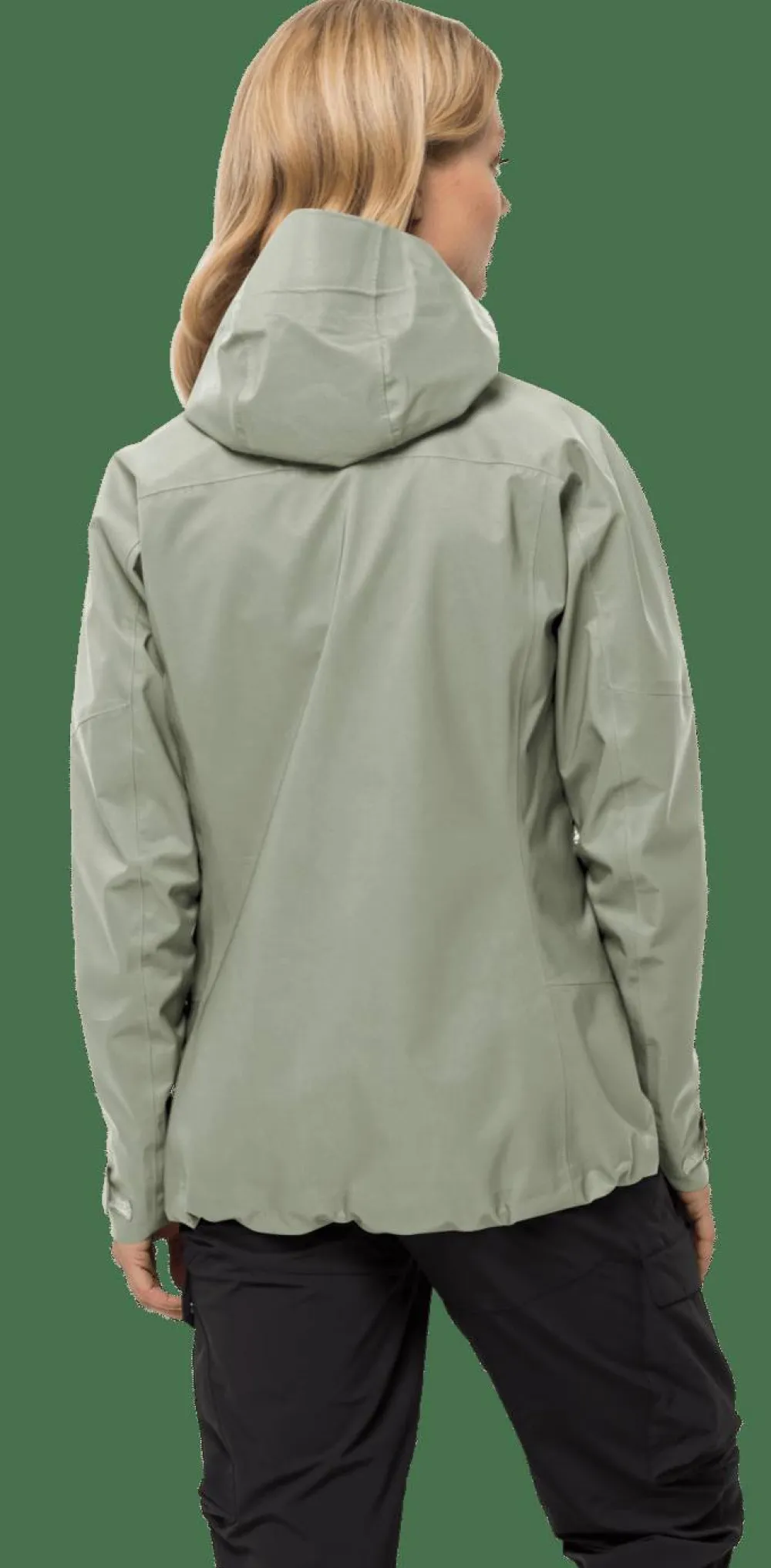 Sale Jack Wolfskin Women's Kammweg 3-Layer Jacket Mint Leaf