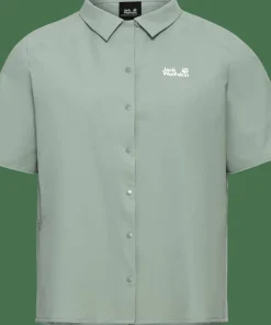 Hot Jack Wolfskin Women's Prelight Suncool Shirt Green Zinnia