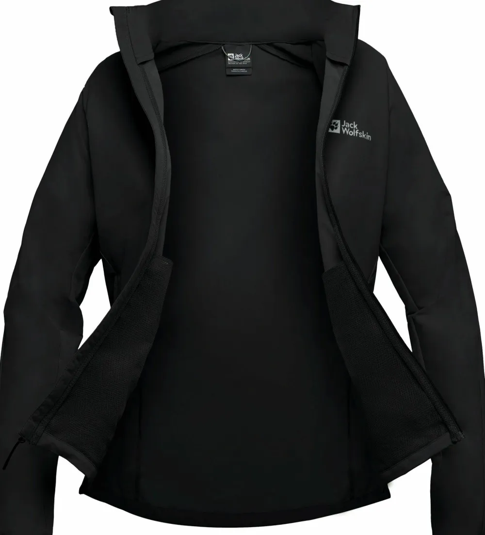New Jack Wolfskin Women's Prelight Stride Jacket Black