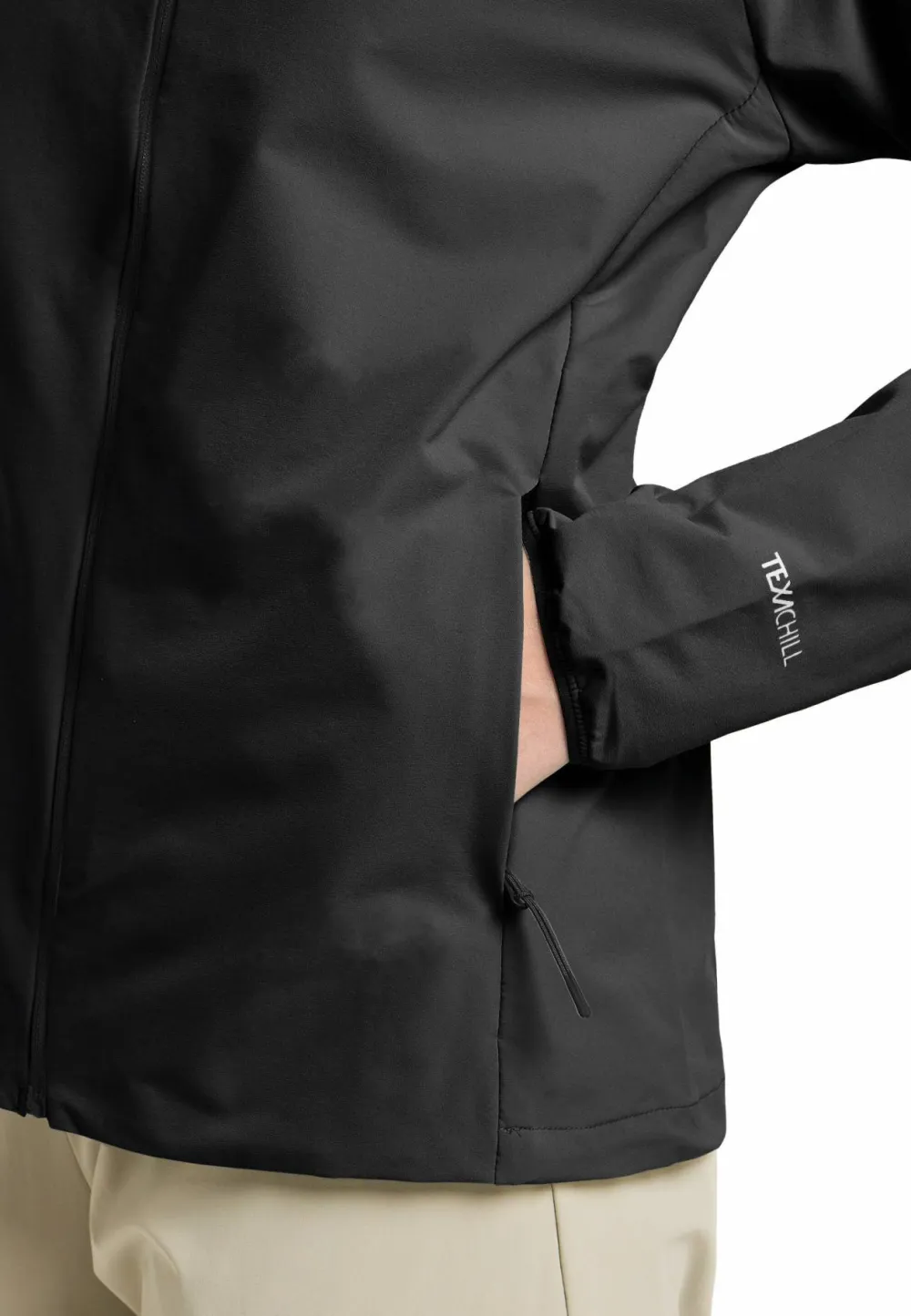 New Jack Wolfskin Women's Prelight Stride Jacket Black