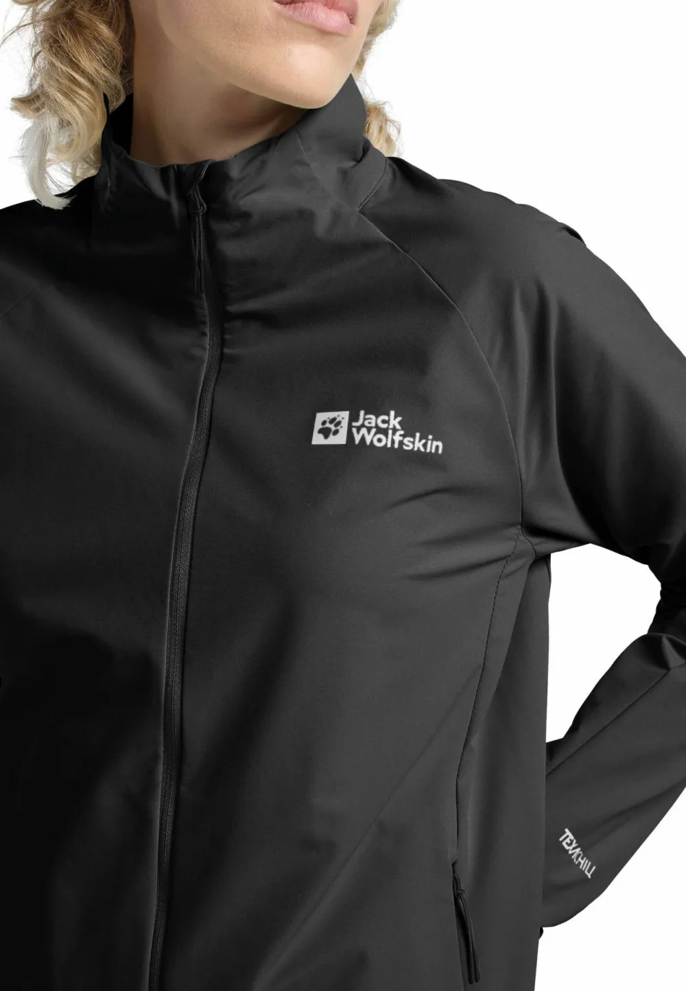 New Jack Wolfskin Women's Prelight Stride Jacket Black