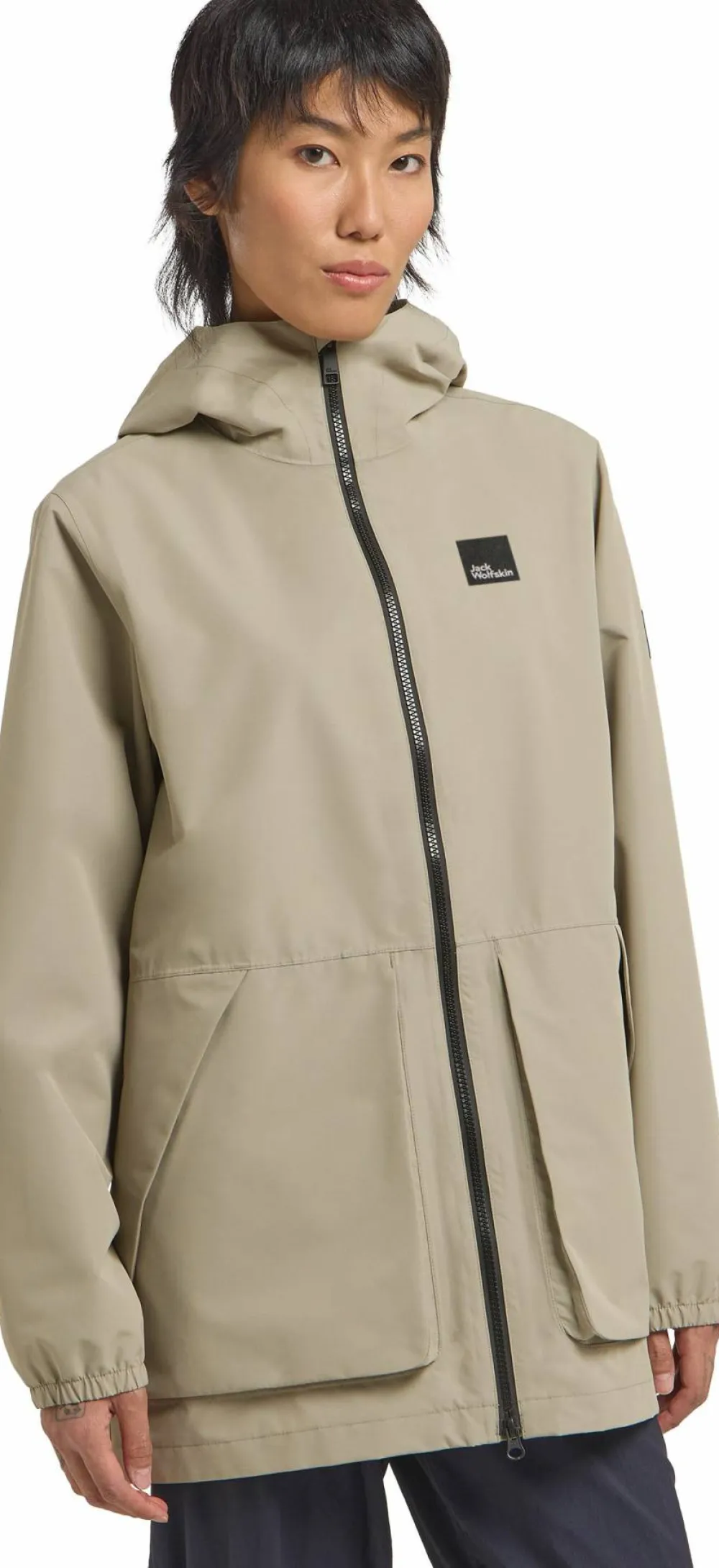 Discount Jack Wolfskin Women's Terraview 2L Parka Stone