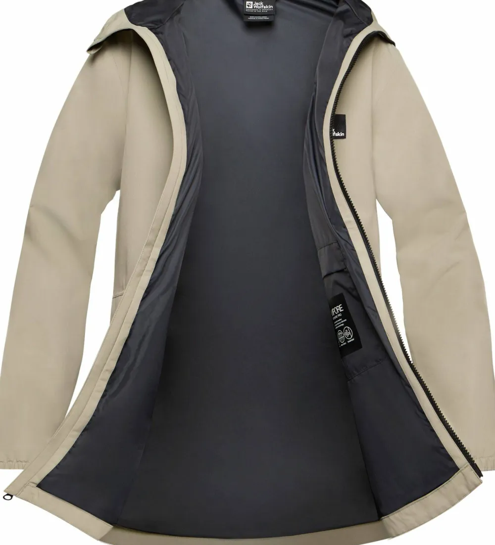 Discount Jack Wolfskin Women's Terraview 2L Parka Stone