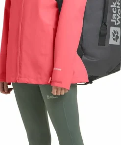 New Jack Wolfskin Women's Trailtime 2L Jacket Sunset Coral