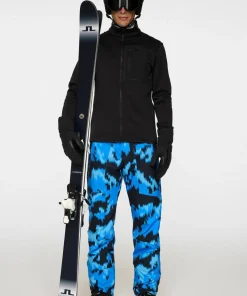 Clearance J.Lindeberg Men's Wayne Polartec Mid Layer Black