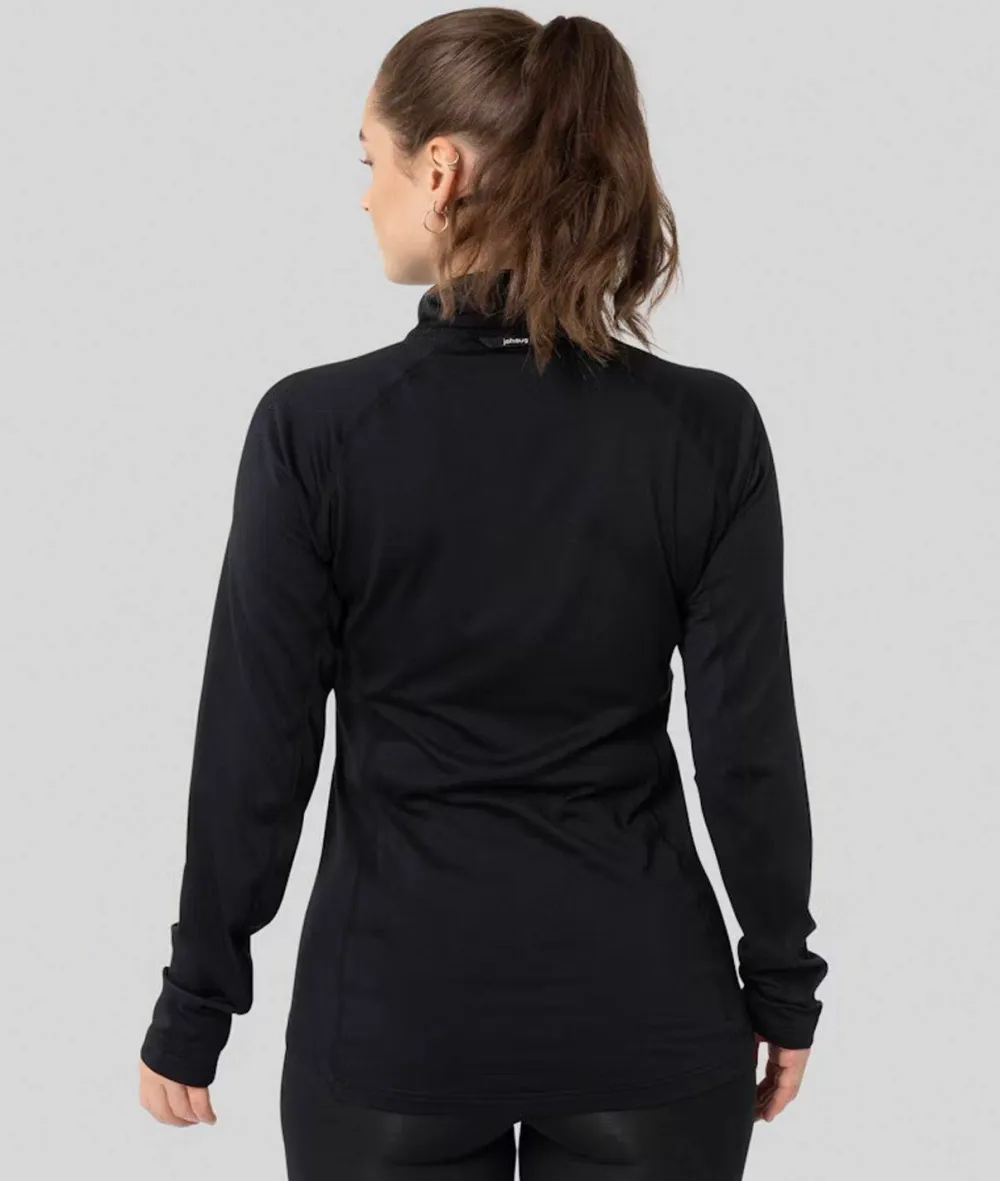 Best Johaug Women's Elemental Half Zip Black