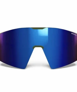 New Julbo Edge Cover Army Green/Black Reactiv 2-4 Blue Flash