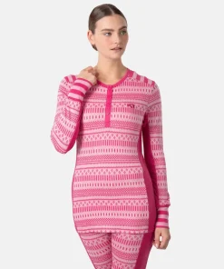 Best Kari Traa Women's Åkle Long Sleeve Bright Pink