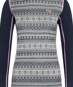 Outlet Kari Traa Women's Mina Long Sleeve Dark Navy Blue
