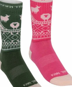 Clearance Kari Traa Women's Puffin Sock 2-pack Pink