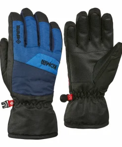 Discount Kombi Juniors' Shadowy GORE-TEX Gloves Black Black Iris BLK-BLK IRIS