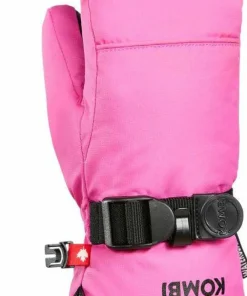 New Kombi Kids' Everyday Junior Mittens Fuchsia Fedora