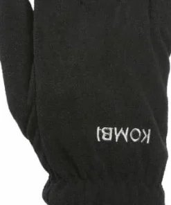 Online Kombi Men's Windguardian Fleece Gloves BLACK