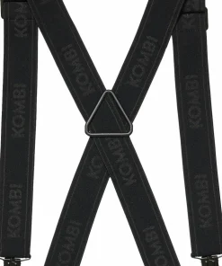 Kombi Unisex SUSPENDERS BLACK