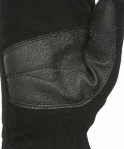 Hot Kombi Women's Windguardian Fleece Mittens BLACK