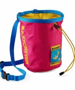 Best La Sportiva Climbing On The Moon Chalk Bag Fucsia/Giallo