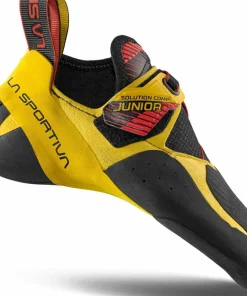 Clearance La Sportiva Kids' Solution Comp Jr Yellow/Black